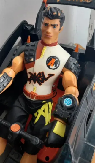 Lote Action Man con Coche