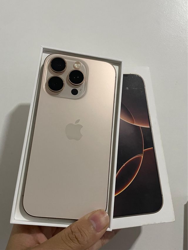 iPhone 16 Pro 128GB Desierto Titanio