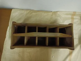 Portabottiglie Coca Cola in Legno