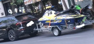 Remolque doble para motos