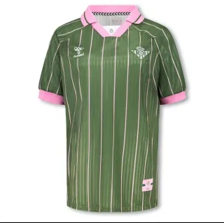 Camiseta Betis Hummel Mujer Verde y Rosa
