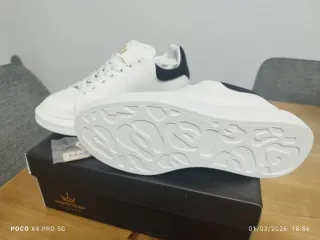 Zapatillas Martin Valen Blancas Talla 42 Nuevas