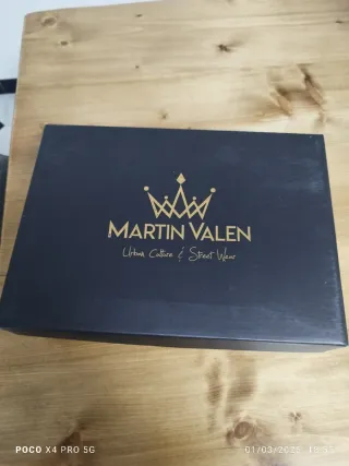 Zapatillas Martin Valen Blancas Talla 42 Nuevas