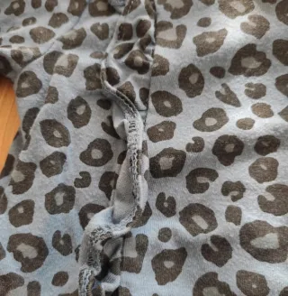 Vestido Carter's 12 meses estampado leopardo