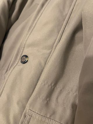 Chaqueta/Parka Beige y Marrón