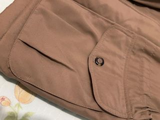 Chaqueta/Parka Beige y Marrón