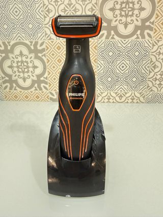 Máquina Afeitar Philips Bodygroom Negra/Naranja
