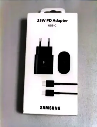 DOS CARGADORES SAMSUNG 25WCARGA RÁPIDA 1MCABLE