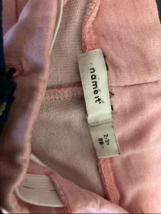 Pantaloni tuta bambina 2/3 anni marca Name It