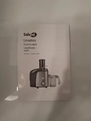 Licuadora Saivod Fruit Pro Inox Nueva