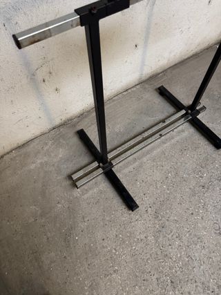 Cavalletto manutenzione bici vintage