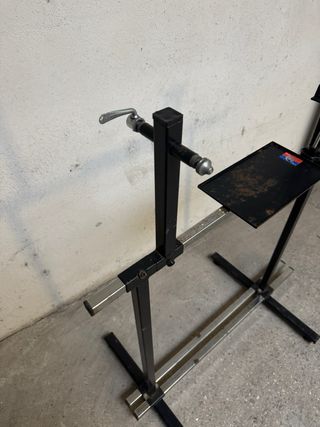 Cavalletto manutenzione bici vintage
