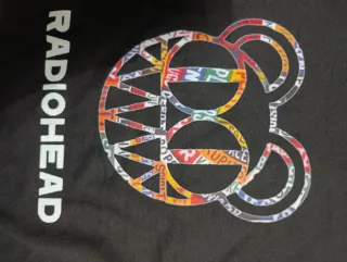 T-shirt Radiohead Orso Colorato