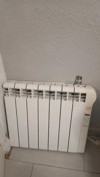 Radiador eléctrico blanco