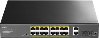 CUDY GS1018PS2 Switch 16 puertos PoE+ 2 SFP 200W