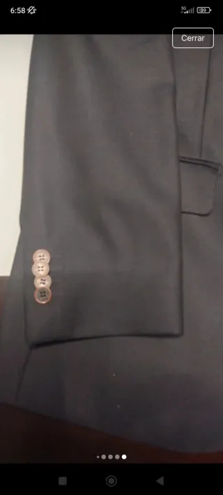 Americana azul marino Emilio Tucci