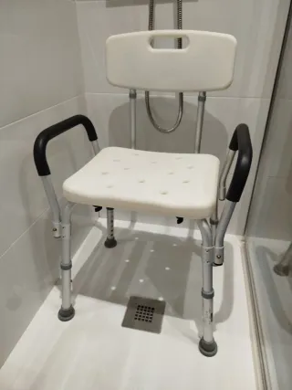 Silla de ducha para dependencia