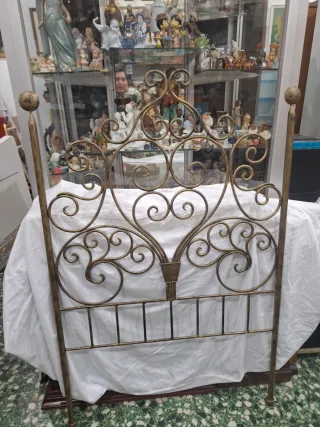 Cabecero 90cm Hierro Forjado Antiguo Vintage
