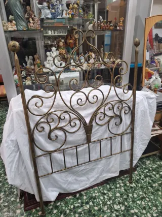 Cabecero 90cm Hierro Forjado Antiguo Vintage
