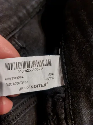 Jeans Zara Sculpt Negros