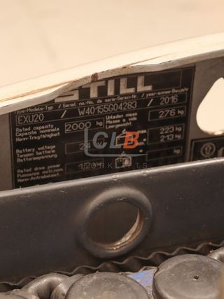 Ref. M-6396 Transpaleta Eléctrica STILL EXU 20