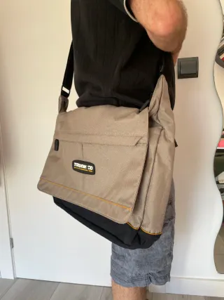 Bolsa bandolera Samsonite Trunk beige