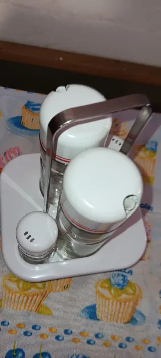 Set Sale e Pepe Vetro e Metallo