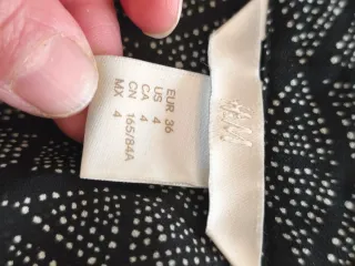 Camisa H&M sin mangas M