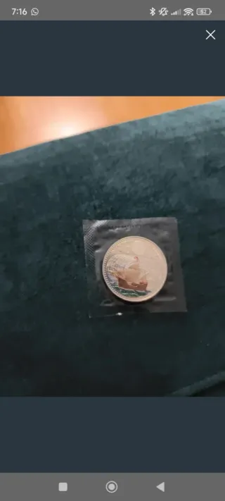 5 Monedas Plata Coronación Leonor  vuelta al mundo