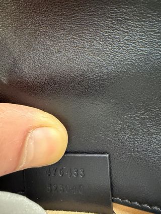 Borsa Gucci Marmont Mini Nera Originale