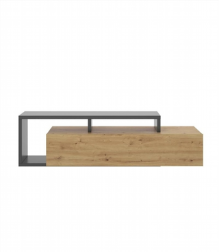 Mueble Bajo TV Kram 165 Cm. Grafito/Nordic
