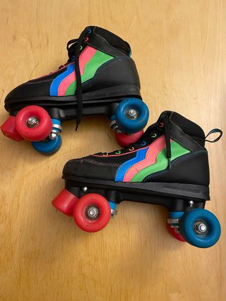 Patines 4 Ruedas Colores Neón