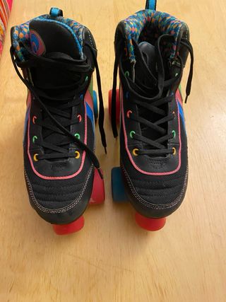 Patines 4 Ruedas Colores Neón