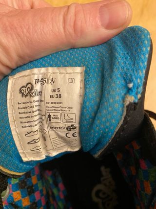 Patines 4 Ruedas Colores Neón