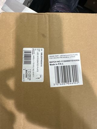 Placa LED Ventilador Inspire Wilma / Gand