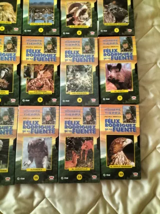 Lote 18 Cintas VHS Félix Rodríguez de la Fuente