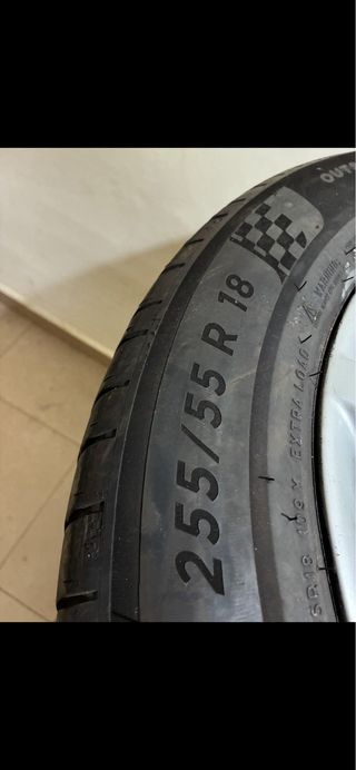 Llantas Audi Q7 con neumáticos