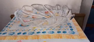 Centro tavola cristallo decorato