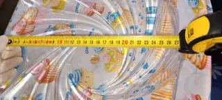 Centro tavola cristallo decorato