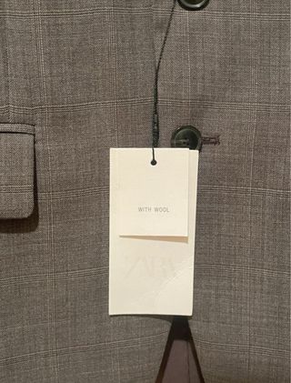 Blazer Zara Gris
