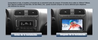 HEXINEX Android 2GB+32GB AutoRadio 9'' VW SEAT