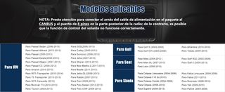 HEXINEX Android 2GB+32GB AutoRadio 9'' VW SEAT