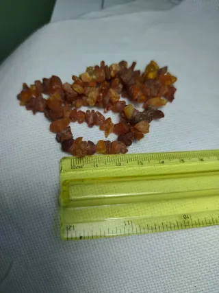 Collana Ambra Grezza Naturale