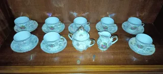 Juego de café vintage