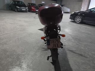 Moto 125cc Naked Negra/Plata