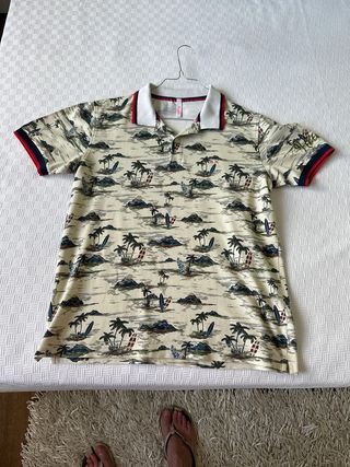 Polo Sun68 fantasia mare taglia M