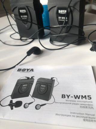 Micrófono Inalámbrico BOYA BY-WM5