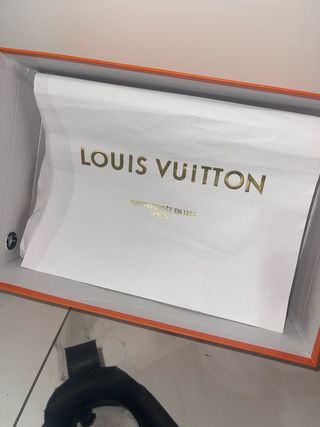 Louis Vuitton Scarpe da Ginnastica Nere e Bianche