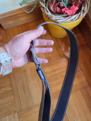 Cinturón artesanal de cuero