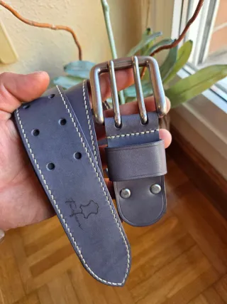 Cinturón artesanal de cuero